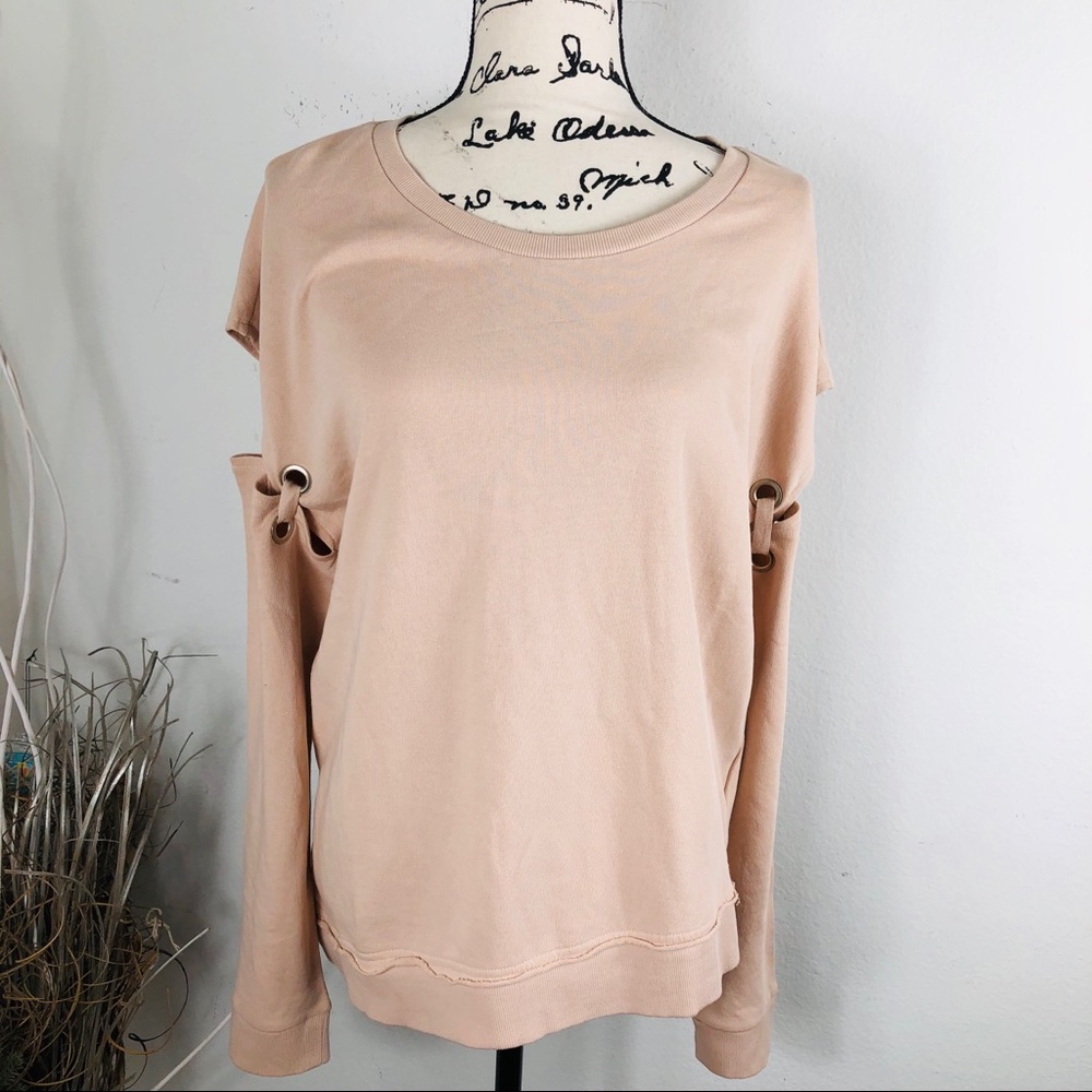 NWT JOE Š COLLECTION SWEATSHIRT TIE LONG SLEEVES - Picture 1 of 5